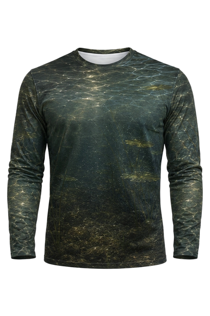 Performance Fishing Long Sleeve - Smallmouth Bass Surface Ambush - AOF143 image 6