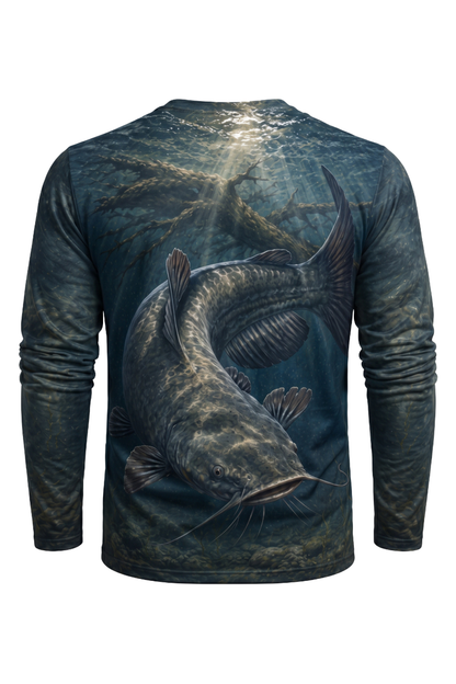 Performance Fishing Long Sleeve - Submerged Timber Catfish - AOF135 image 5