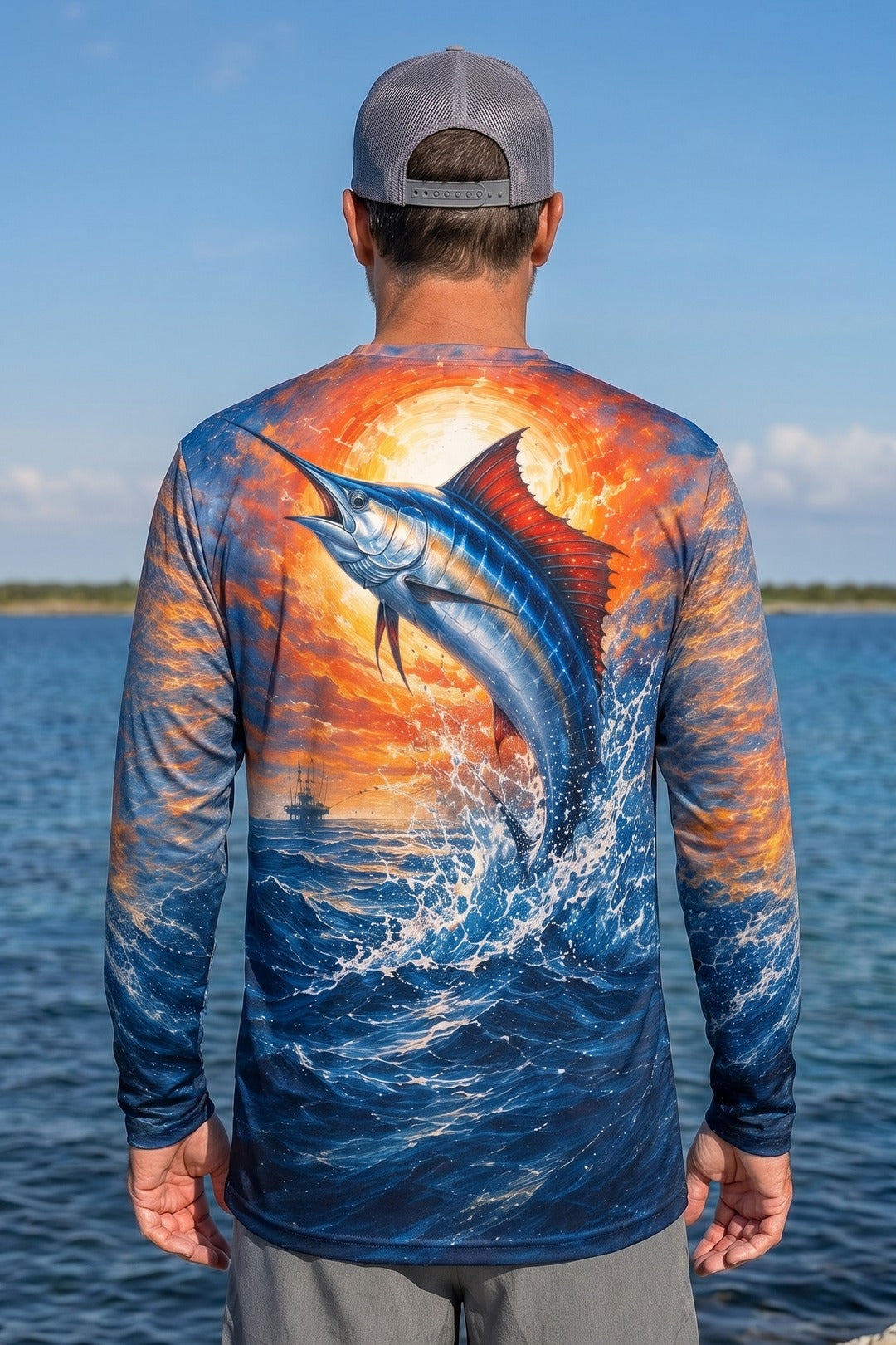 Performance Fishing Long Sleeve - Sunfire Sail Strike - RS13 image 2