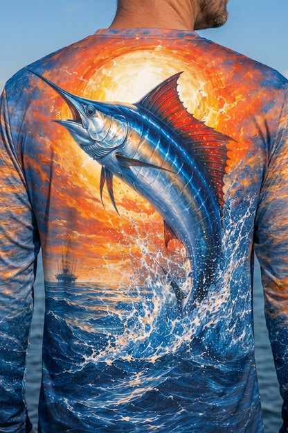 Performance Fishing Long Sleeve - Sunfire Sail Strike - RS13 image 4