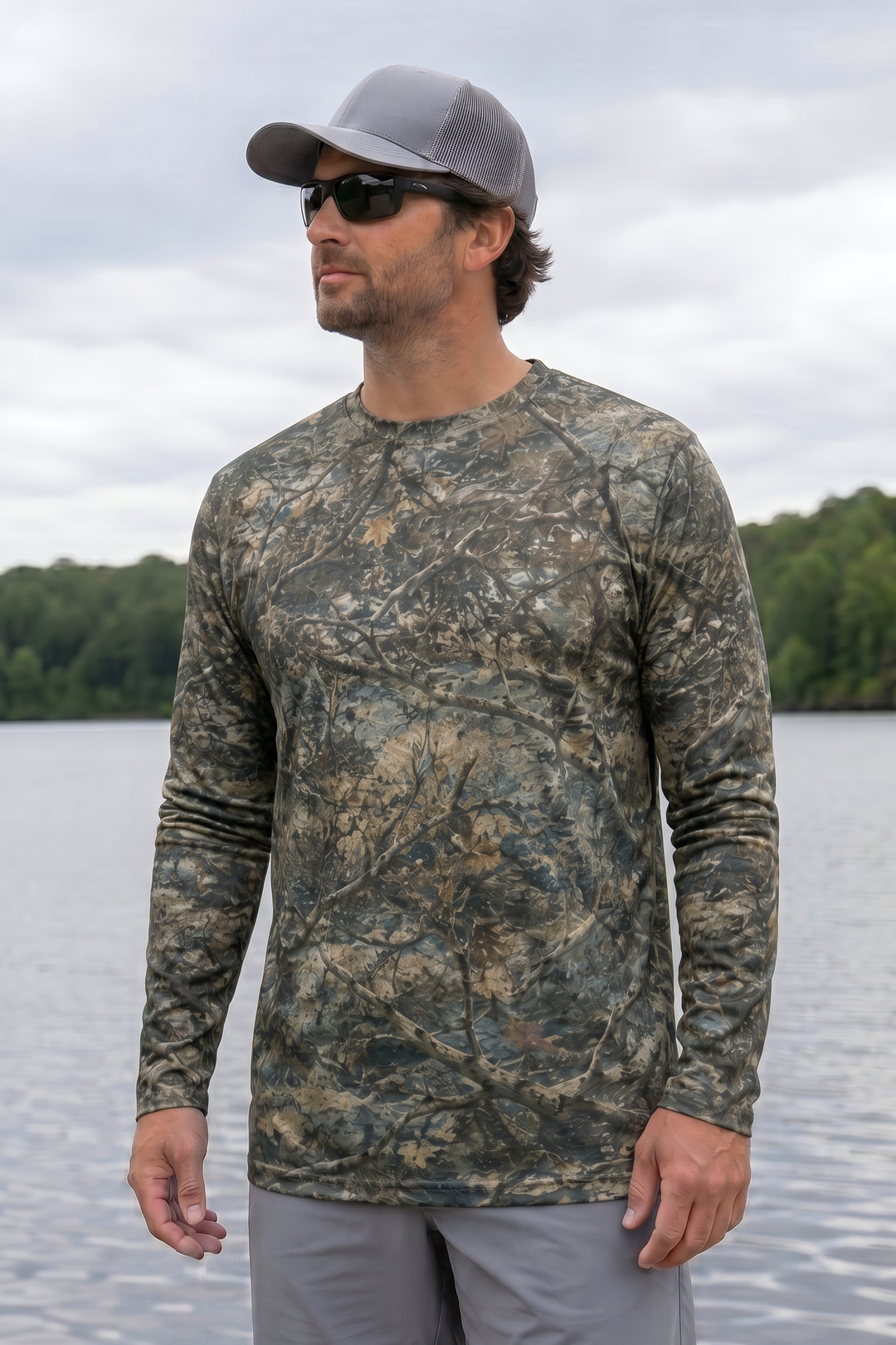 Performance Fishing Long Sleeve - Sunlit Bottom Striper - TBT205 image 3