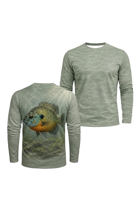 Performance Fishing Long Sleeve - Sunlit Marsh Bluegill - TBT230