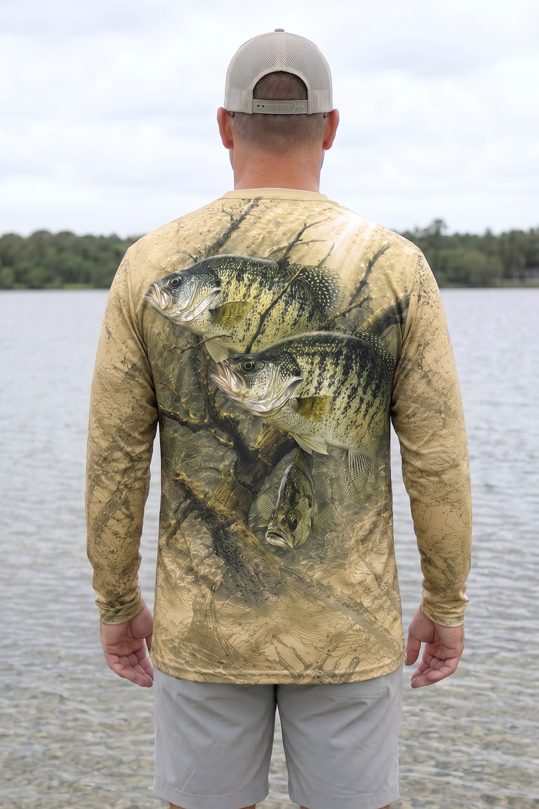 Performance Fishing Long Sleeve - Sunlit Timber Crappie - TBT214 image 2