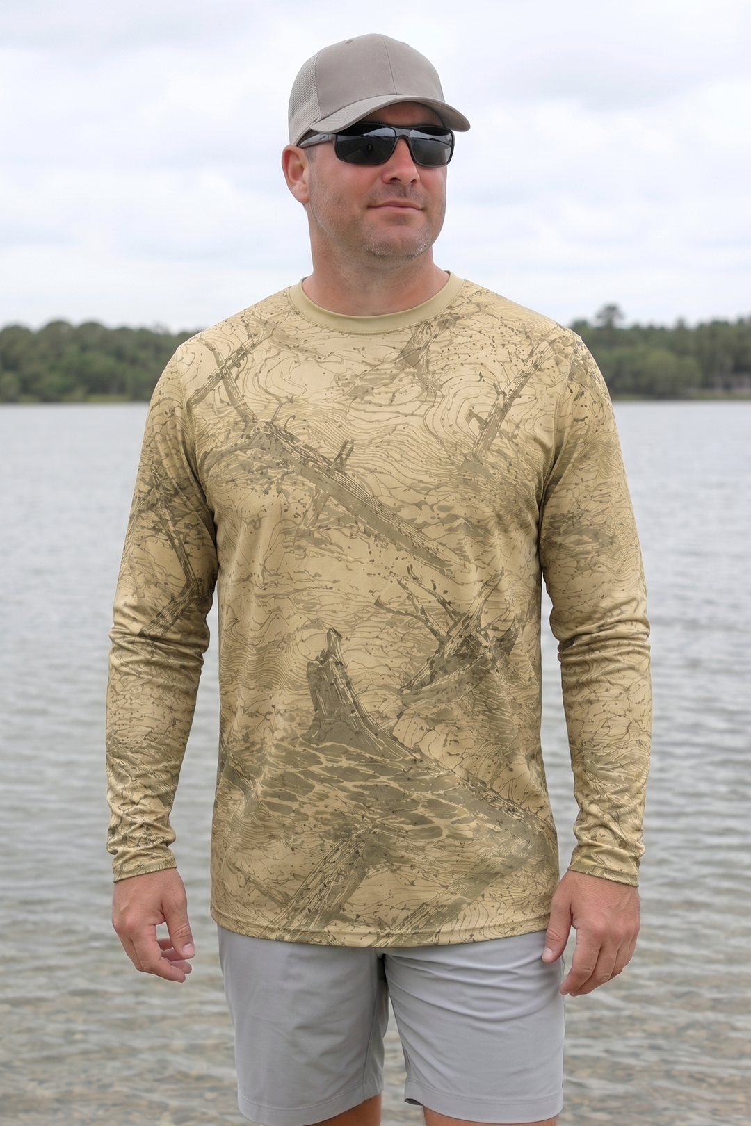 Performance Fishing Long Sleeve - Sunlit Timber Crappie - TBT214 image 3