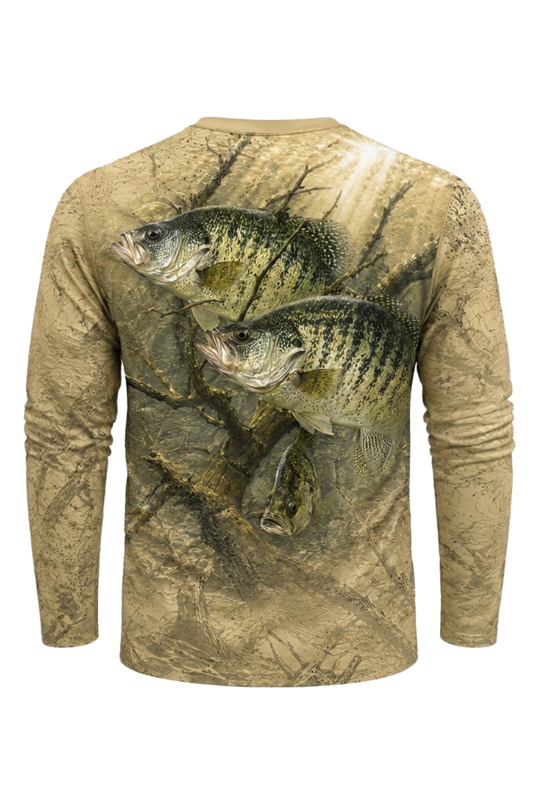 Performance Fishing Long Sleeve - Sunlit Timber Crappie - TBT214 image 5