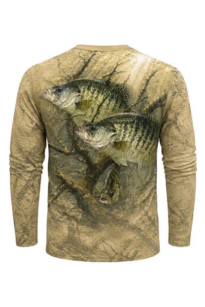 Performance Fishing Long Sleeve - Sunlit Timber Crappie - TBT214 image 5