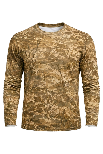 Performance Fishing Long Sleeve - Sunset Marsh Speckled Trout - RT05 mockup opposite side