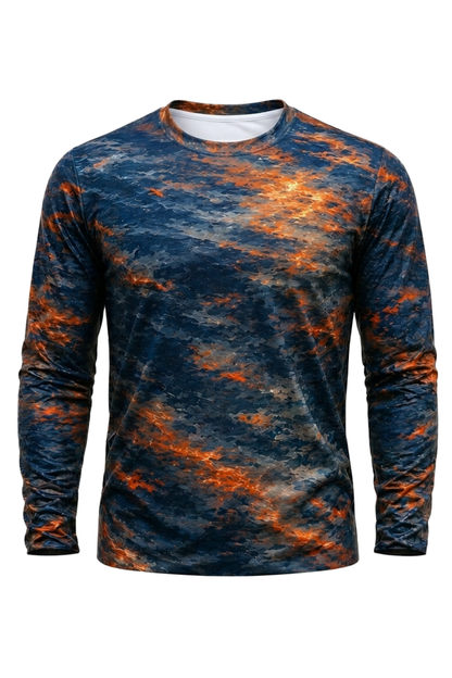 Performance Fishing Long Sleeve - Sunset Trolling Marlin - RS07 mockup opposite side