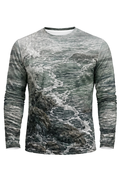 Performance Fishing Long Sleeve - Surge Striped Bass - AOF120 image 6