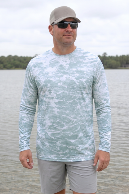 Performance Fishing Long Sleeve - Texoma Current Striper - TBT201 image 3