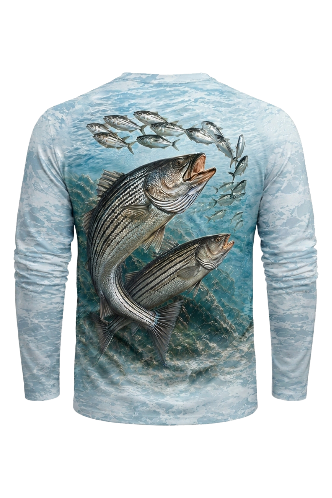 Performance Fishing Long Sleeve - Texoma Current Striper - TBT201 image 5