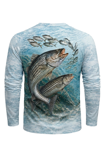 Performance Fishing Long Sleeve - Texoma Current Striper - TBT201 image 5