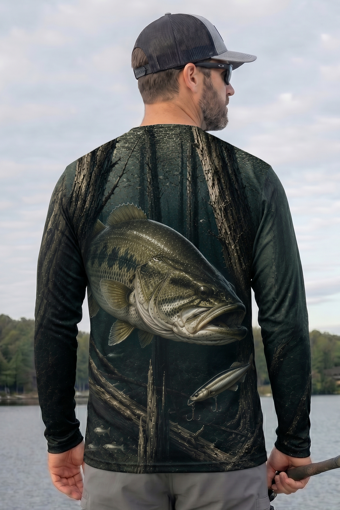 Performance Fishing Long Sleeve - Timberline Bucketmouth - RB04 image 2