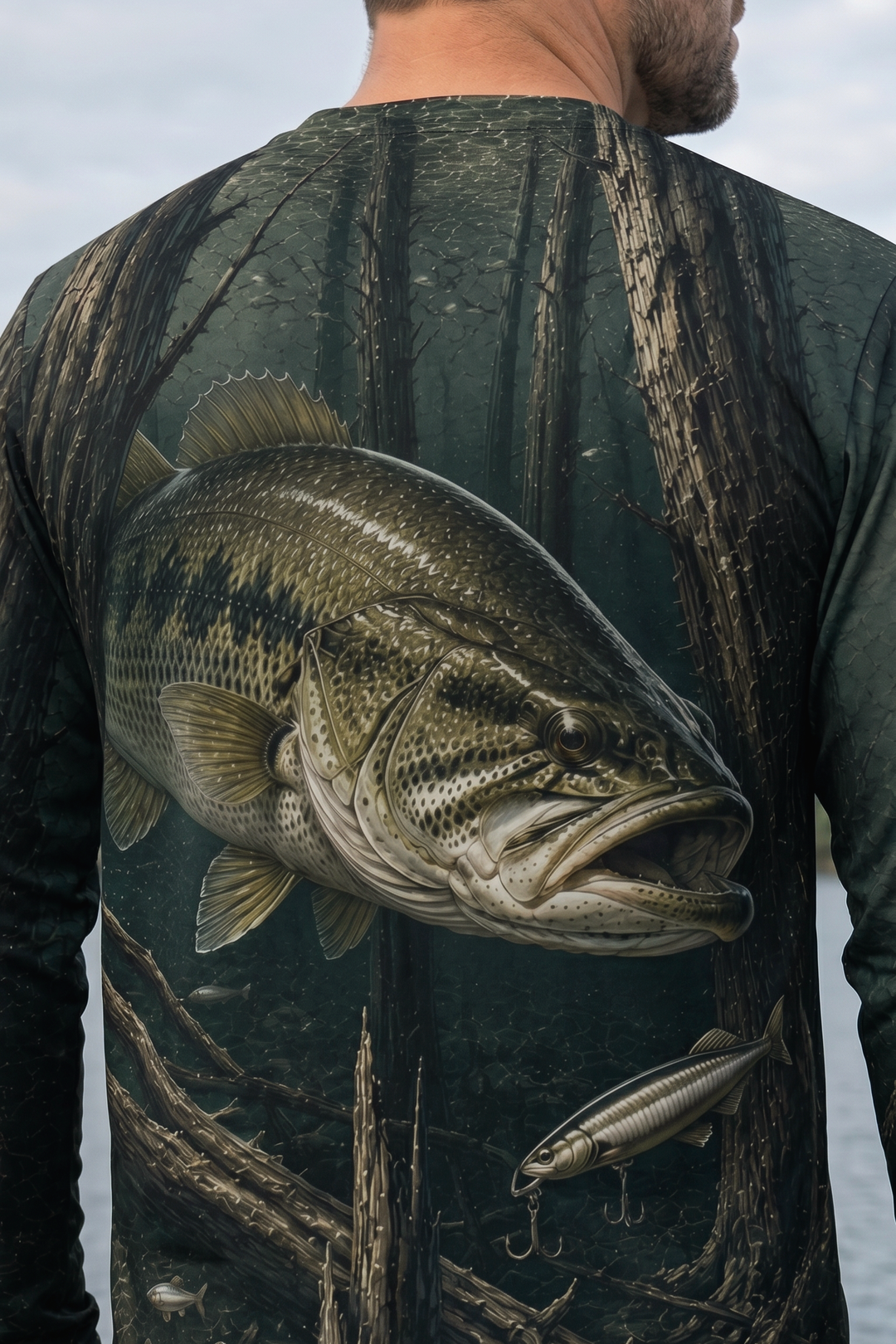 Performance Fishing Long Sleeve - Timberline Bucketmouth - RB04 image 4