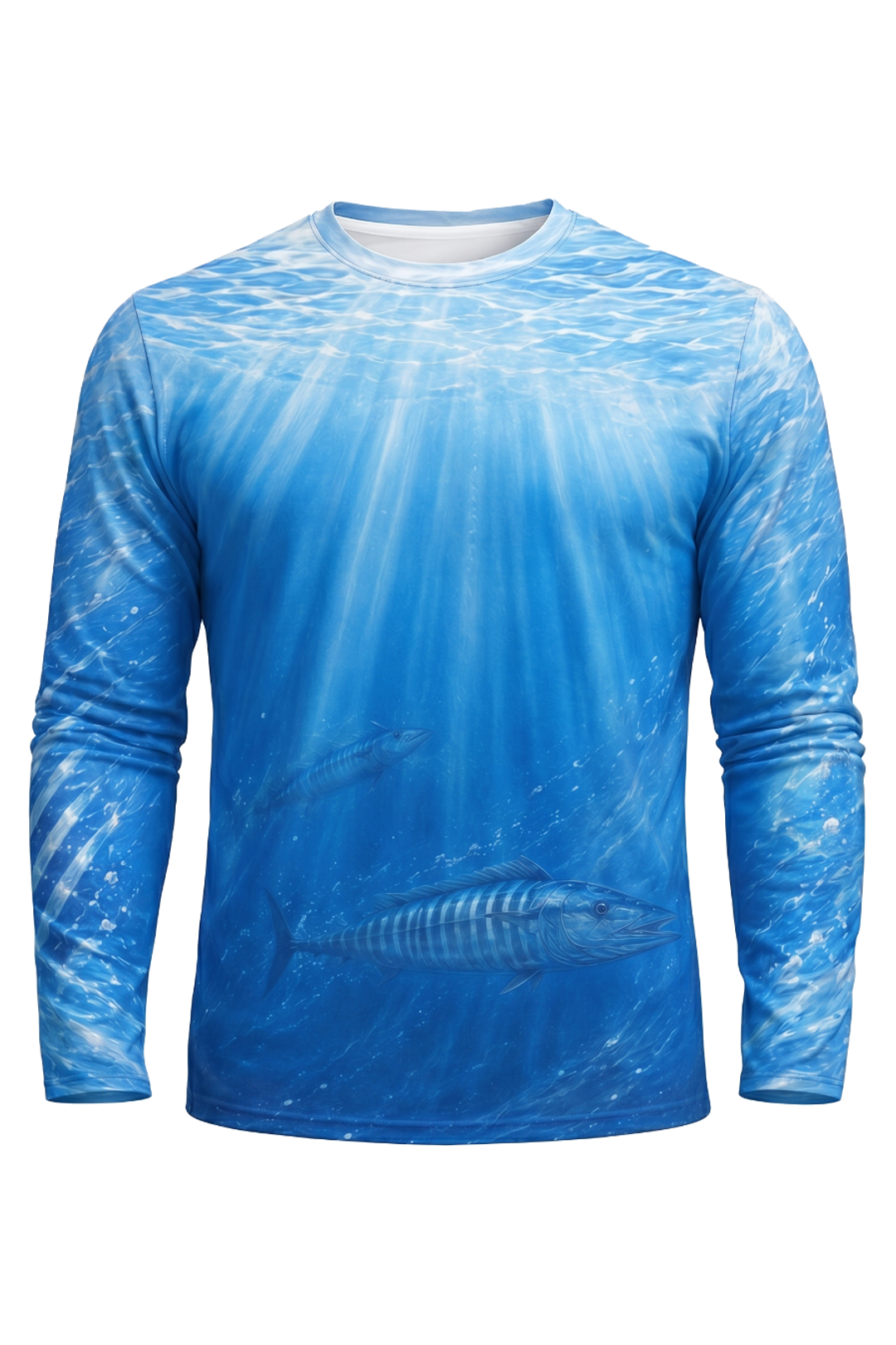 Performance Fishing Long Sleeve - Wahoo Strike Column - AOF115 mockup opposite side