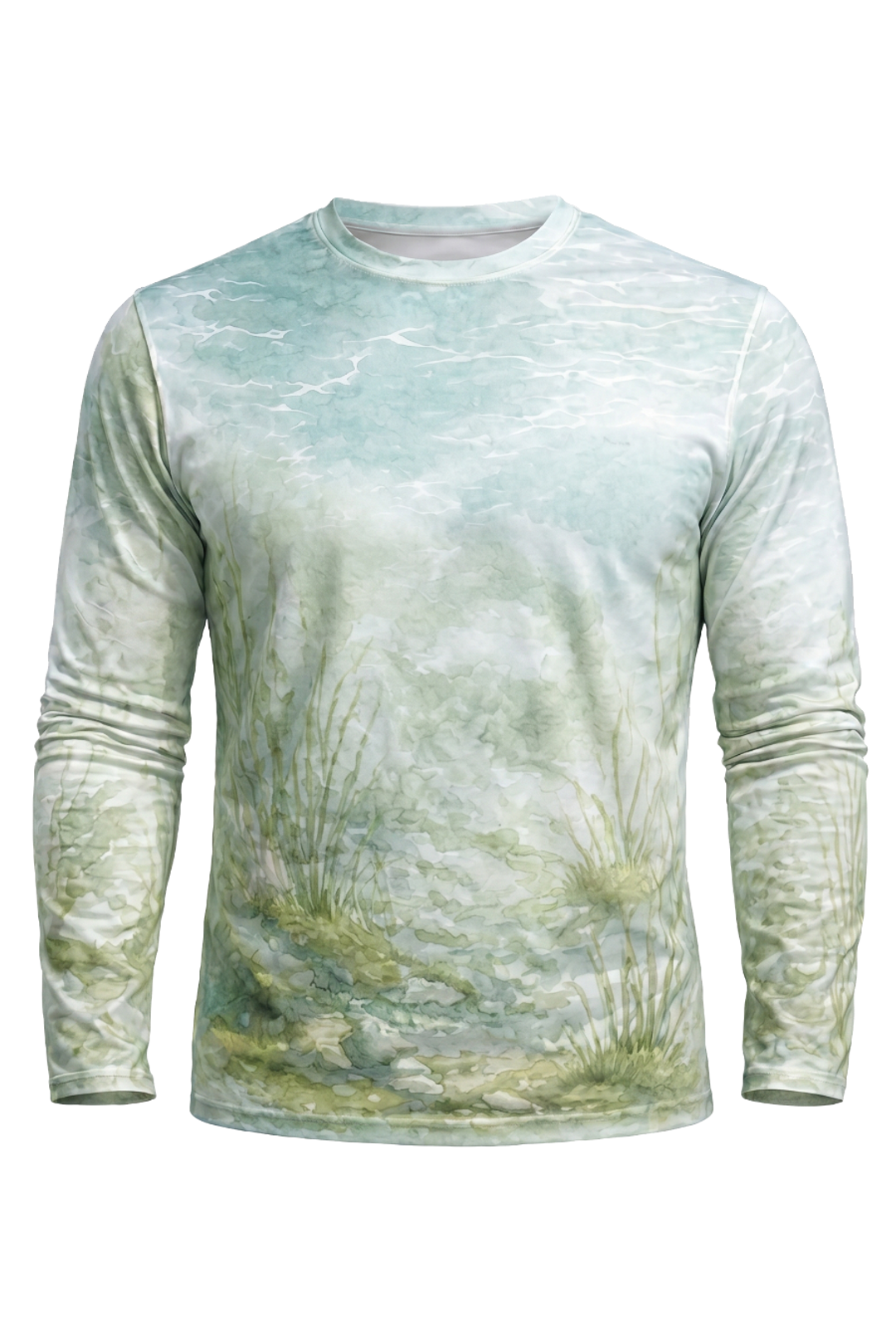 Performance Fishing Long Sleeve - Walleye Stillwater - AOF99 mockup opposite side