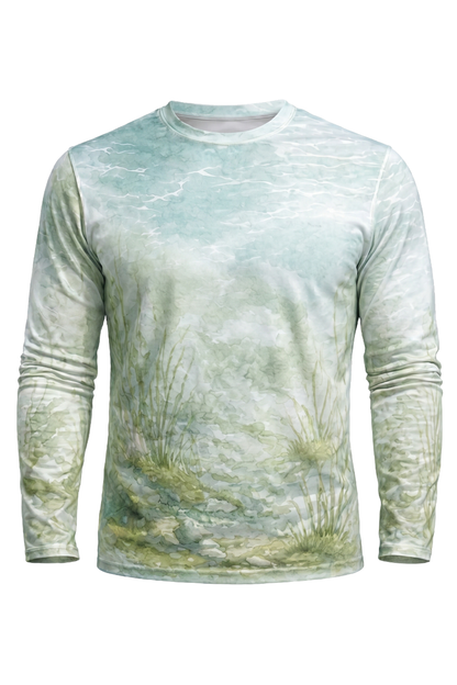 Performance Fishing Long Sleeve - Walleye Stillwater - AOF99 mockup opposite side