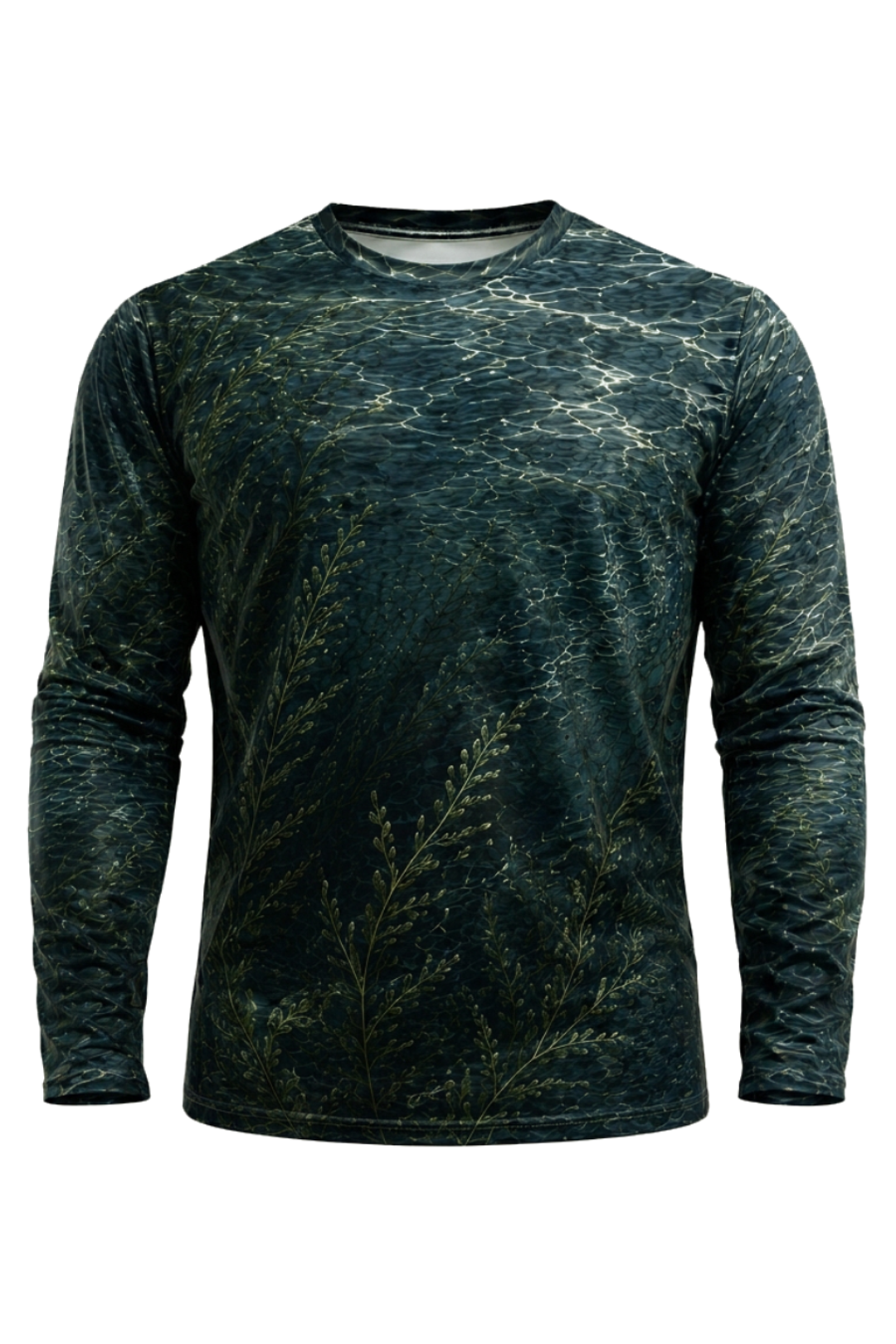 Performance Fishing Long Sleeve - Weedbed Ambush Pike - TBT191 mockup opposite side