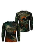 Performance Fishing Long Sleeve - Whirlpool Brook Trout - TBT179 two shirts front artwork