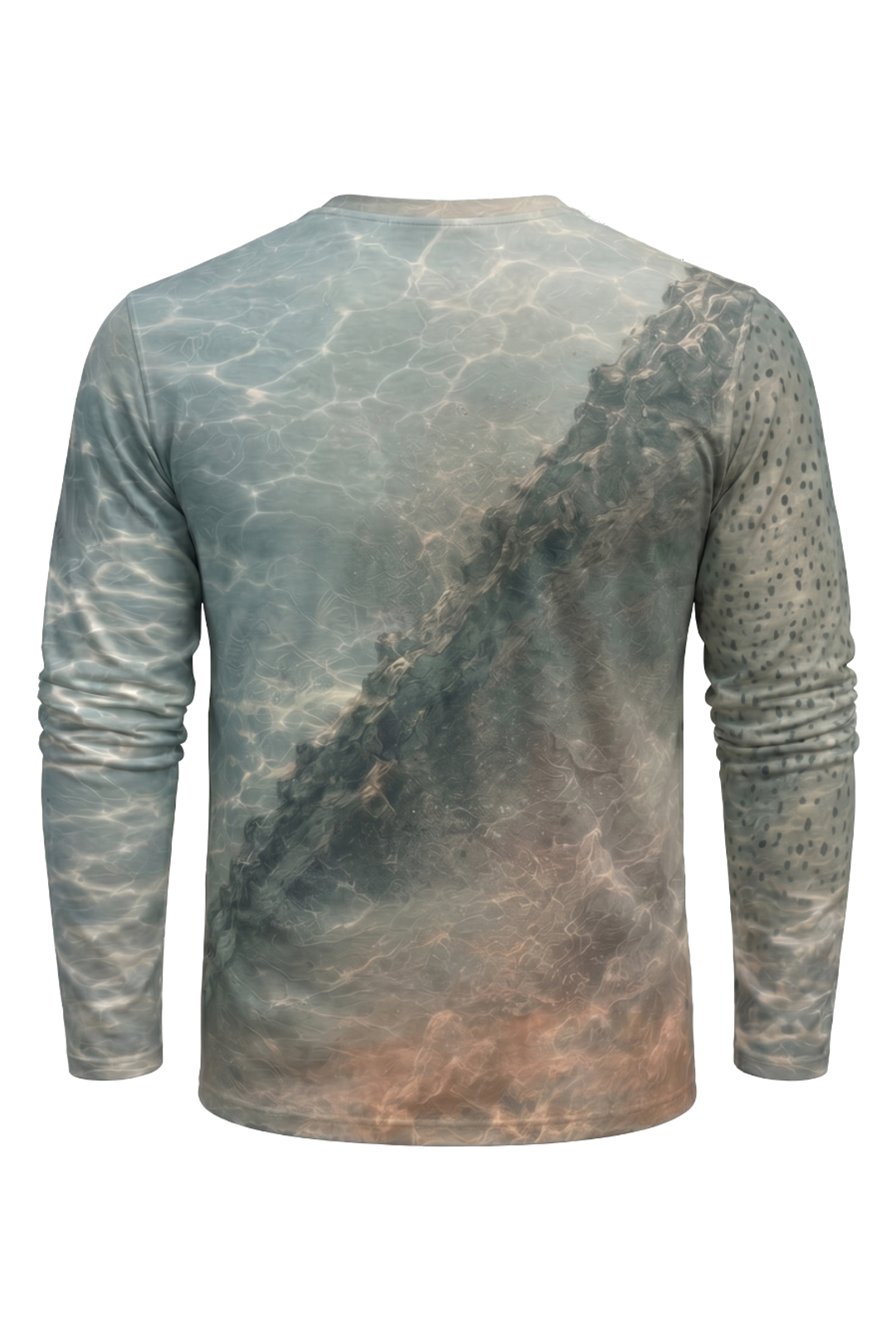 Performance Fishing Long Sleeve - Wild Cutthroat Trout - AOF85 mockup opposite side