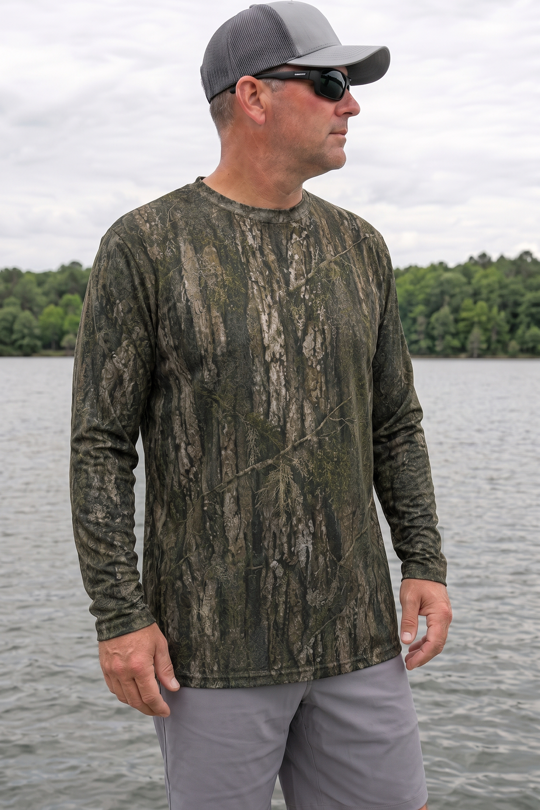 Performance Hunting Long Sleeve - Bayou Lurker Alligator - TBT226 image 3