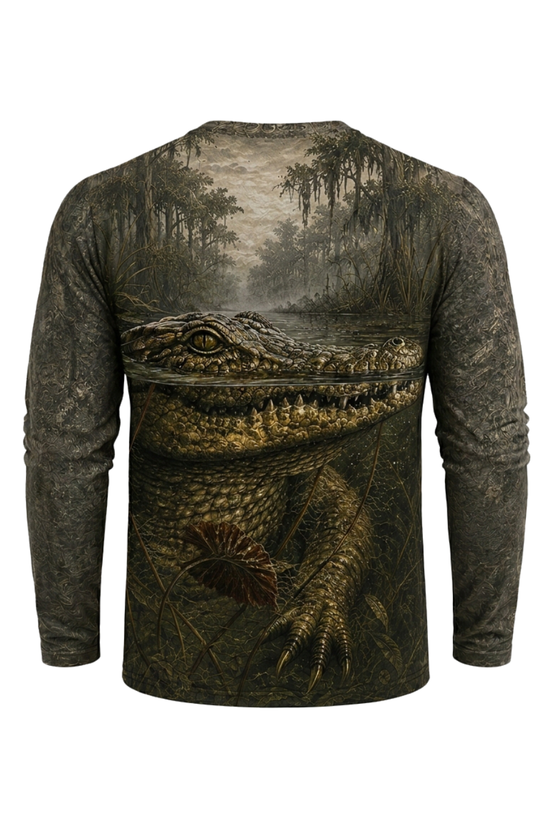 Performance Hunting Long Sleeve - Bayou Lurker Alligator - TBT226 image 5