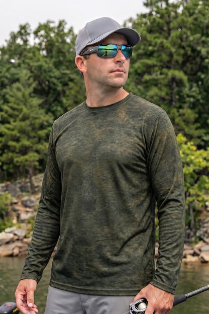 Performance Hunting Long Sleeve - Bayou Stalker Alligator - TBT216 image 3