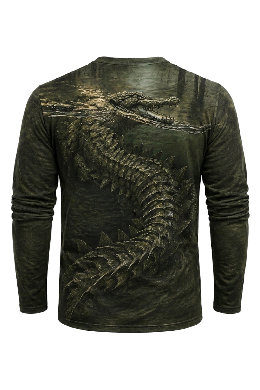 Performance Hunting Long Sleeve - Bayou Stalker Alligator - TBT216 image 5