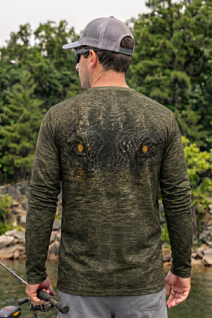 Performance Hunting Long Sleeve - Gator Eyes Swamp - TBT217 image 2