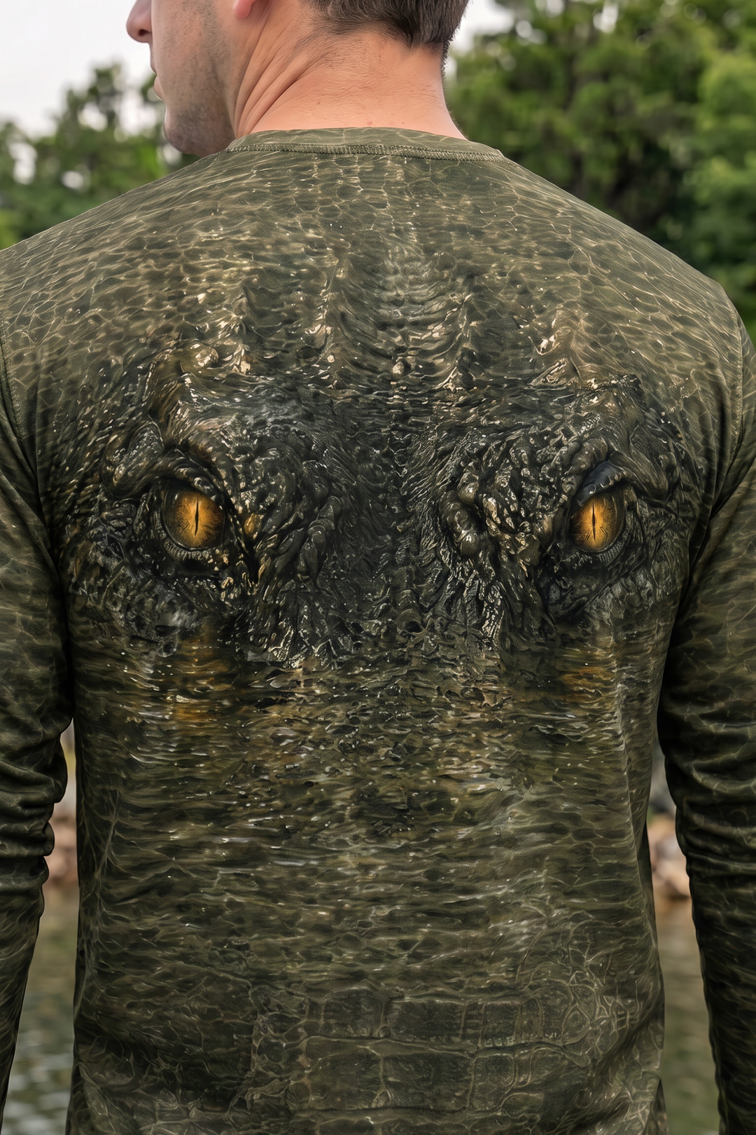 Performance Hunting Long Sleeve - Gator Eyes Swamp - TBT217 image 4