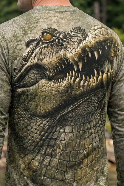 Performance Hunting Long Sleeve - Gator Hide Swamp - TBT218 image 4