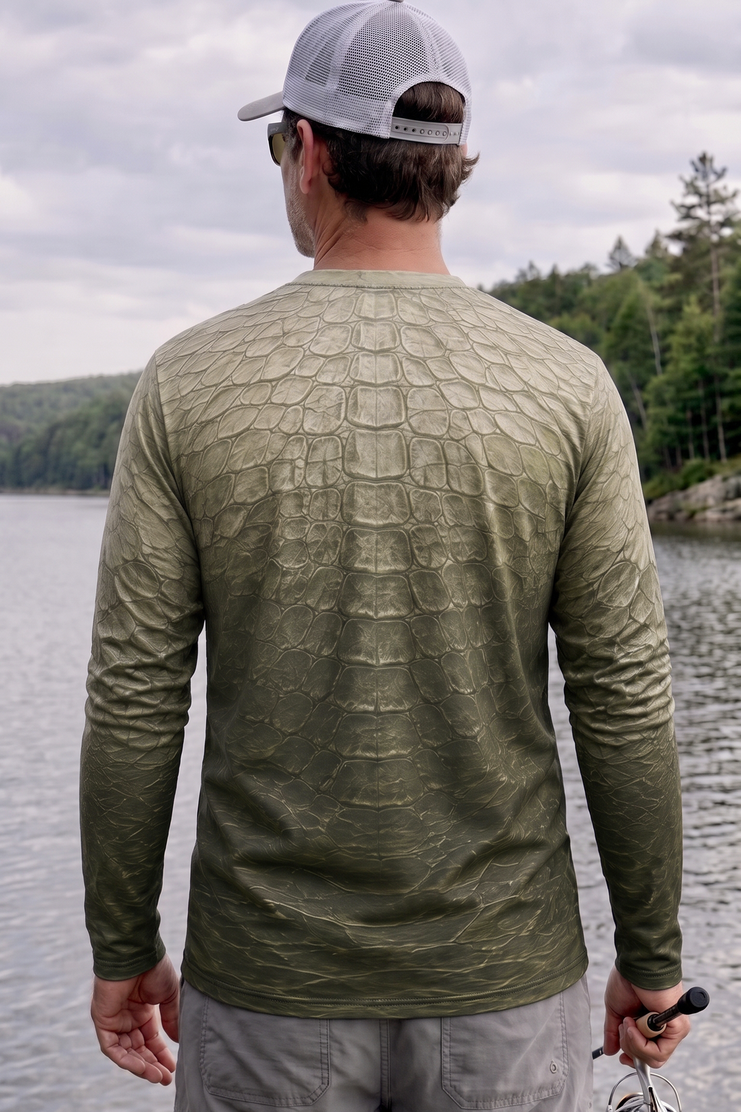 Performance Hunting Long Sleeve - Gator Lurker Swamp - TBT238 image 3