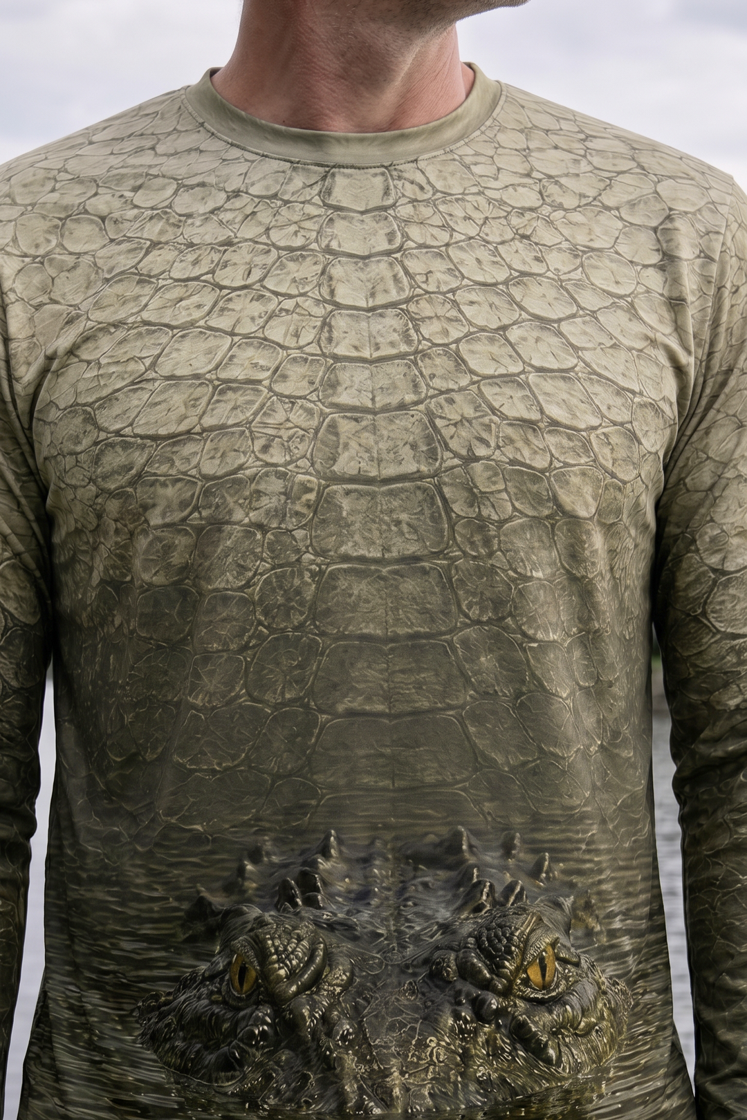 Performance Hunting Long Sleeve - Gator Lurker Swamp - TBT238 image 4