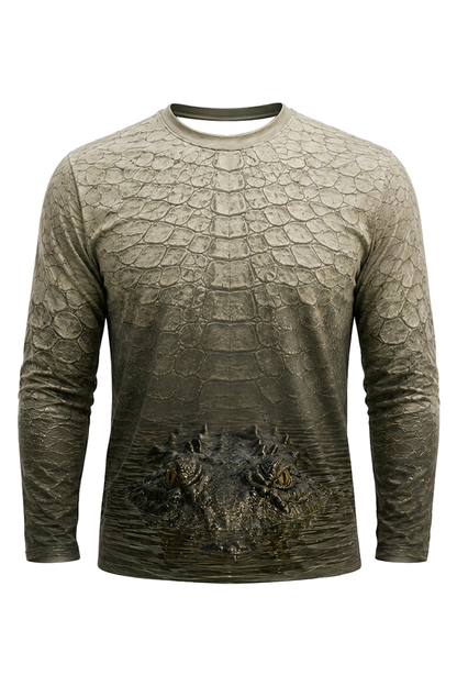 Performance Hunting Long Sleeve - Gator Lurker Swamp - TBT238 image 5