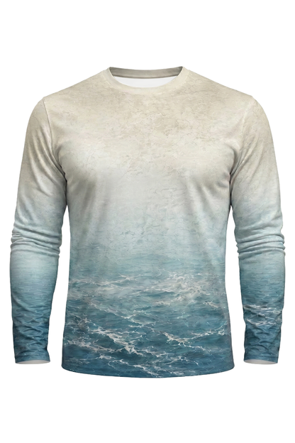 Performance Hunting Long Sleeve - Misty Rapids Trout - TBT146 mockup opposite side