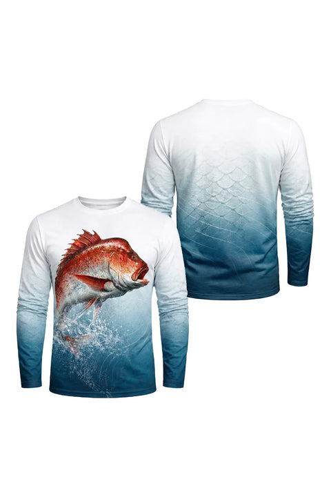 Performance Fishing Long Sleeve - Pelagic Leap Snapper - TBT234