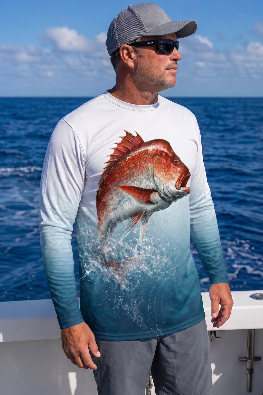 Performance Hunting Long Sleeve - Pelagic Leap Snapper - TBT234 image 2