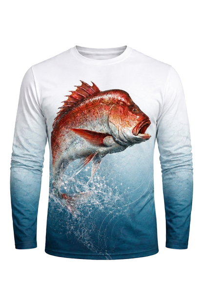 Performance Hunting Long Sleeve - Pelagic Leap Snapper - TBT234 image 5