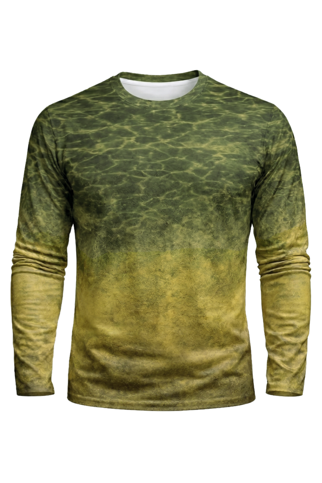 Performance Hunting Long Sleeve - Stillwater Frog Bass - TBT141 mockup opposite side