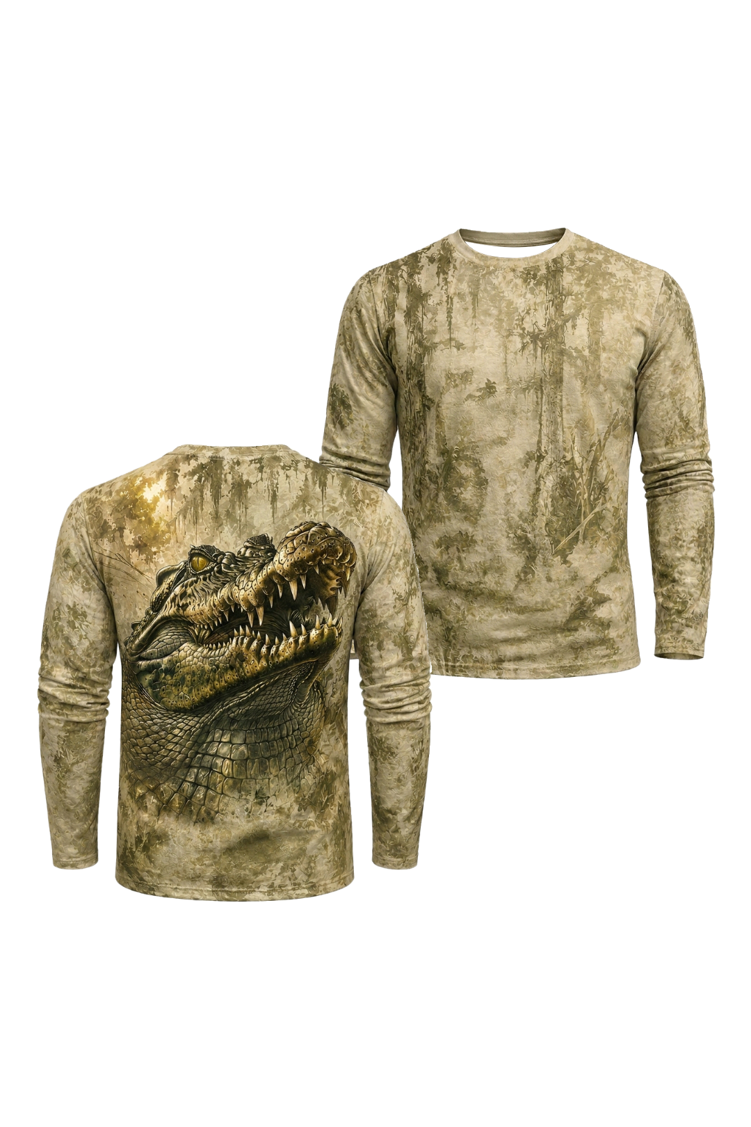 Performance Hunting Long Sleeve - Sunlit Gator Swamp - TBT219 image 1