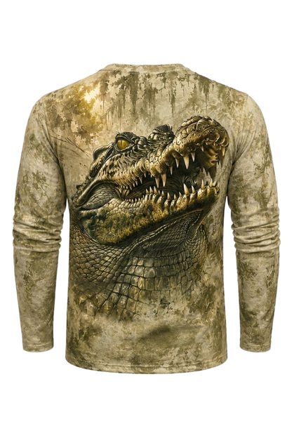 Performance Hunting Long Sleeve - Sunlit Gator Swamp - TBT219 image 5