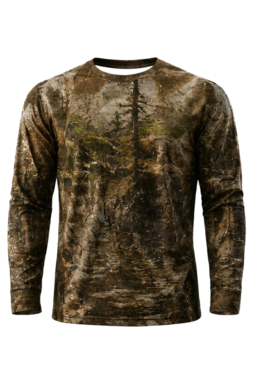 Performance Hunting Long Sleeve - Woodland Bigfoot Muskie - TBT221 image 6