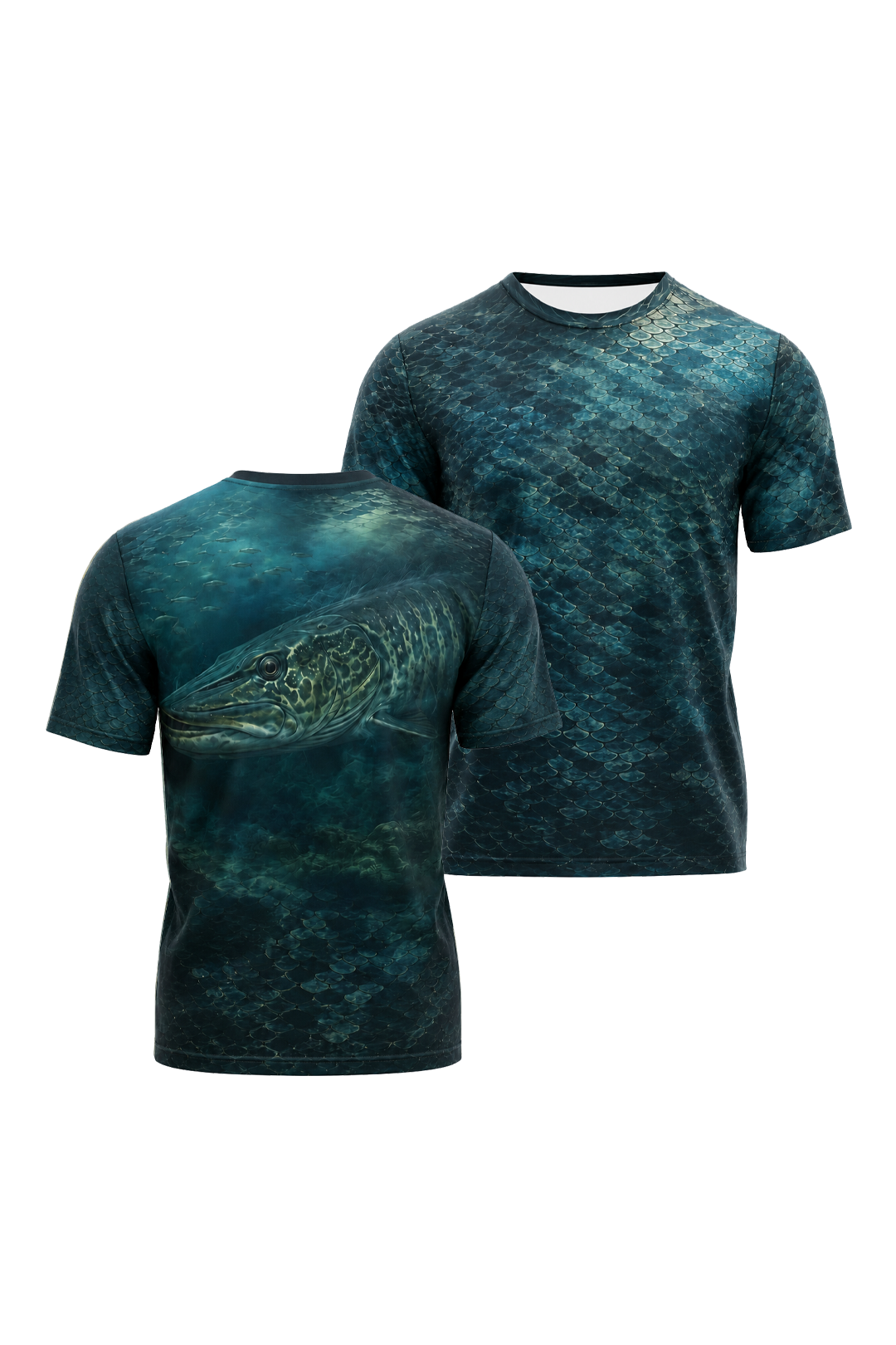 Pro Fishing Short Sleeve - Abyssal Musky Lurker - AOS43 image 1