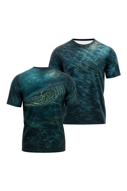 Pro Fishing Short Sleeve - Abyssal Musky Lurker - AOS43 image 1