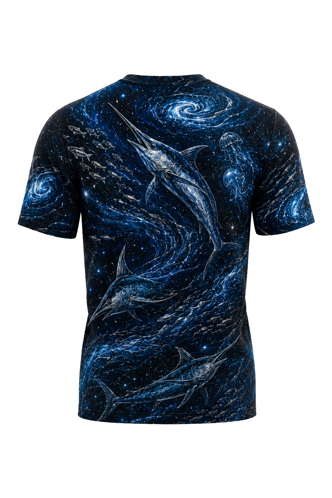 Pro Fishing Short Sleeve - Cosmic Billfish Vortex - AOS44 image 6