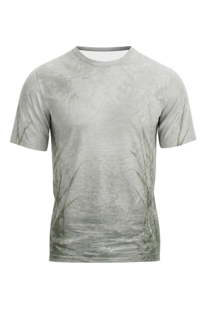 Pro Fishing Short Sleeve - Gator Marsh Breakout - AOS41 mockup opposite side