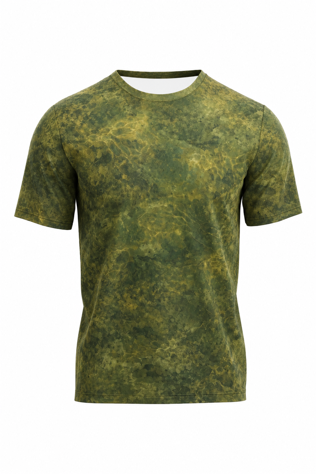 Pro Fishing Short Sleeve - Golden Timber Crappie - TBT49 mockup opposite side