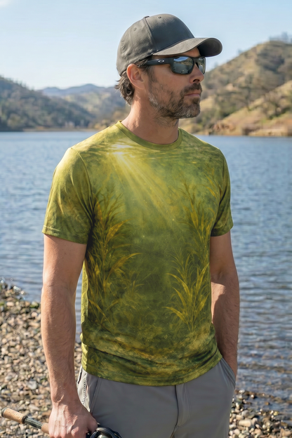 Pro Fishing Short Sleeve  - Marsh Pike Ambush - TBT57 lifestyle opposite side