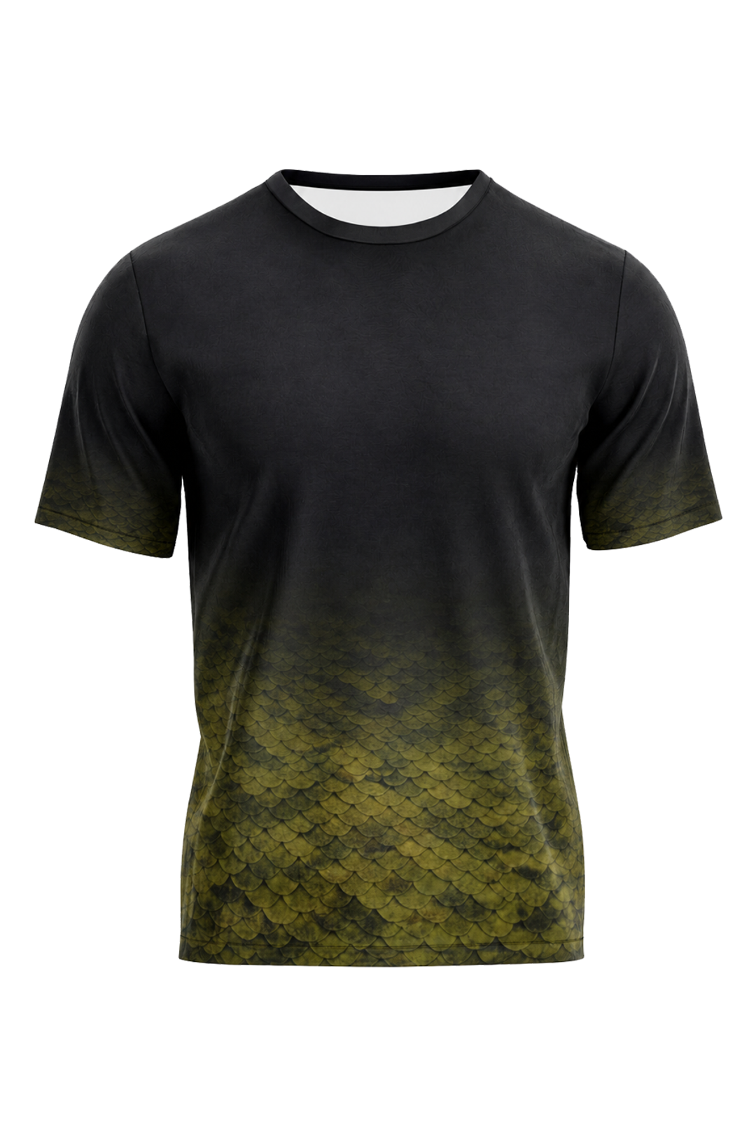 Pro Fishing Short Sleeve - Midnight Bass Strike - TBT48 mockup opposite side