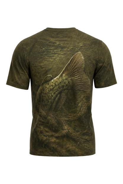 Pro Fishing Short Sleeve - Mudjaw Front Strike - AOS42 mockup opposite side